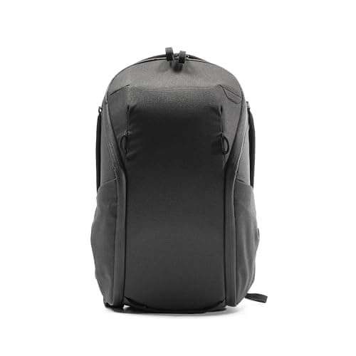 Image of Peak Design Everyday Backpack Zip 15L Black, Carry-on Backpack with Laptop Sleeve (BEDBZ-15-BK-3), Black