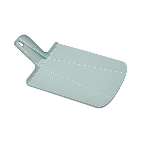Image of Joseph Joseph Chop2Pot Plus, Folding Chopping Board, Grey/Blue, Small