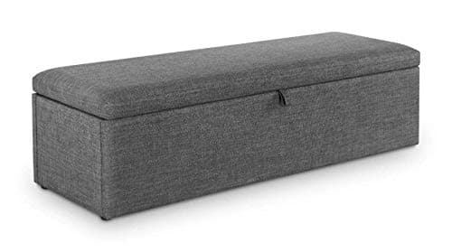 Image of Julian Bowen Sorrento Blanket Box - Grey Storage Benches