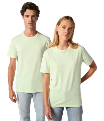 Image of Unordinary Apparel Men's Organic Cotton Short Sleeved T-Shirt - Crewneck - Basic Tee Green, M
