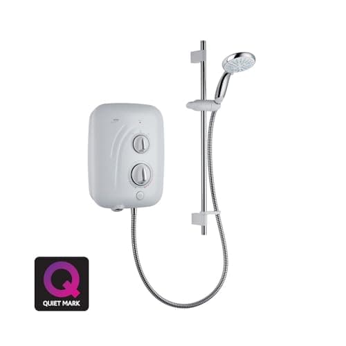 Image of Mira Showers 1.1941.001 Elite SE Pumped Electric Shower 9.8kW - White/Chrome