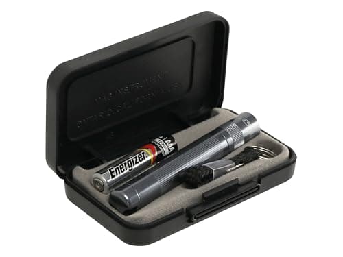 Image of Mag-Lite Solitaire Incandescent 1-Cell Flashlight in Presentation Box, Titan Grey