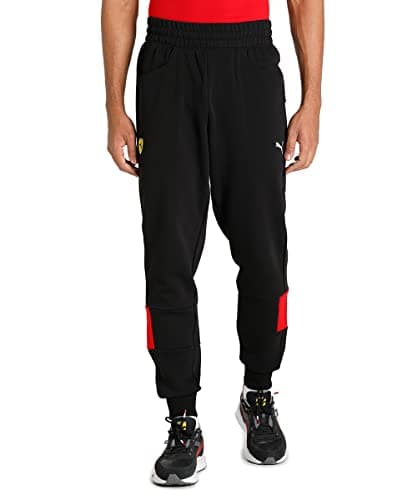 Image of PUMA Ferrari Race Sweat Trousers Black