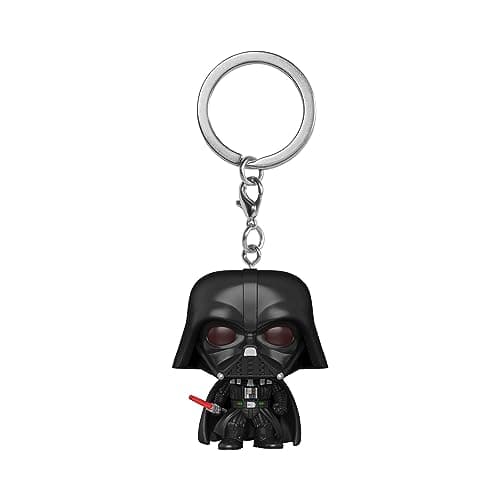 Image of Funko POP! Keychain: Obi-Wan Kenobi - Darth Vader - Star Wars Novelty Keyring - Collectable Mini Figure - Stocking Filler - Gift Idea - Official Merchandise - TV Fans - Backpack Decor