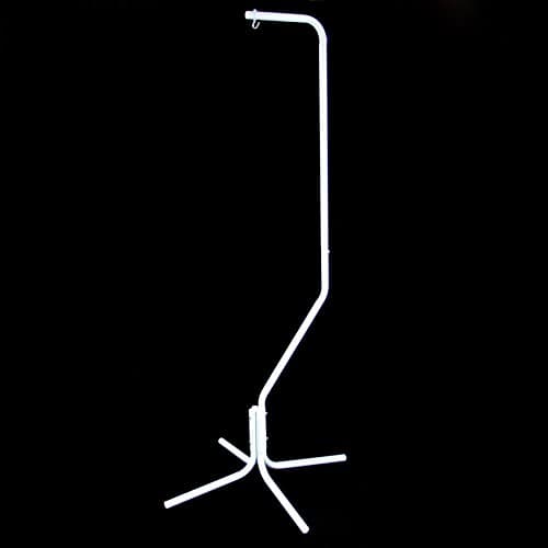 Image of Actiaspet Bird Cage Stand Metal in Black or White 167cm Tall (White)
