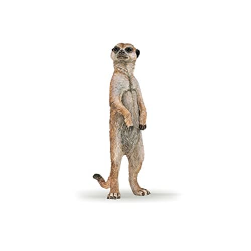 Image of Papo - Realistic Standing Meerkat Figure - Ages 3+ - Wild Life Collection - Educational Play Savannah Animals - Gift Idea Toy for Girls and Boys