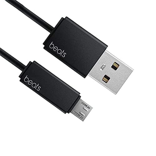 Image of icevein Replacement Micro USB Charging Charger Power Supply Cable Compatible with for Beats by Dr Dre Studio Solo Powerbeats 3 2.0 Wireless Headphone and Pill Speakers (USB-B)