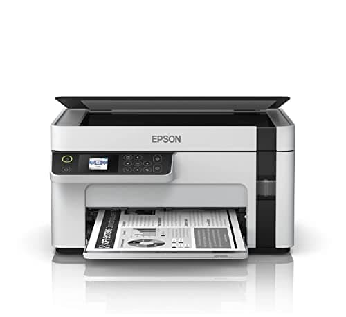 Image of Epson Multifunction Compact Printer EcoTank M2120 Mono, Inkjet, A4, Wi-Fi, White