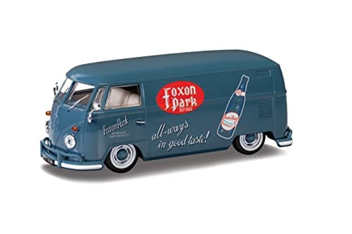 Image of Corgi Diecast Model Vehicles - VA14503 Volkswagen Panel Van Type 2 (T1) Foxon Park, Men & Women Souvenir Gifts from UK - Small Die Cast Toy Car Models for Boys, Gift for Motor Enthusiasts