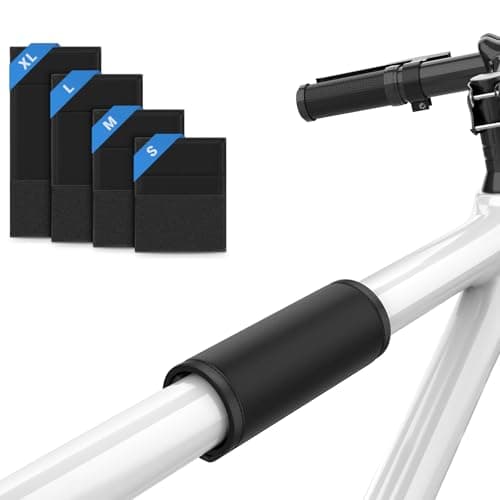 Image of Siegvoll Bicycle Frame Protector with 4 Different Sizes Transport Protection for Thule Bike Racks Carbon Frame Protection Anti Rub and Scratch