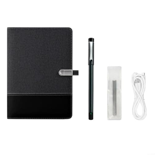 Image of ComfyHarbor Digital Notebook Smart Pen Set, Real Time Handwriting Digitization, Text Conversion Feature, Portable Writing Board, For Students Professionals(smart pen+paper 16G)