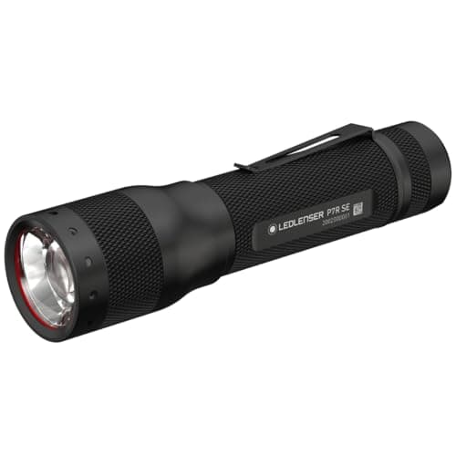 Image of Ledlenser P7R SE - LED Rechargeable Torch, Super Bright 1100 Lumens, Powerful Waterproof Flash Light, Self Defense Strobe Feature, Hiking Torch, Dog Walking, Camping, Up to 40 Hour Battery Life.