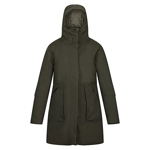 Image of Regatta Women's Yewbank Ii Jackets Waterproof Insulated, Dark Khaki, 18 UK