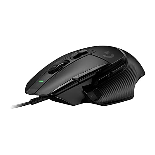 Image of Logitech G G502 X Wired Gaming Mouse - LIGHTFORCE hybrid switches, HERO 25K gaming sensor, compatible with PC - macOS/Windows - Black
