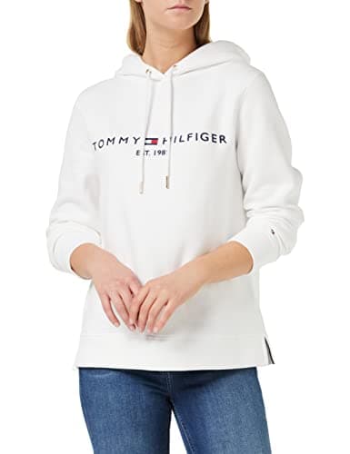 Image of Tommy Hilfiger Women’s Heritage Hoodie, White (White), XL