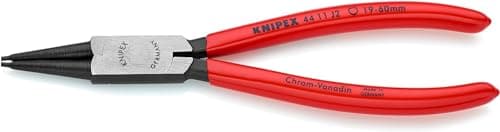 Image of KNIPEX Circlip Pliers for Internal Circlips in Bore Holes with Plastic Coating 180 mm, 44 11 J2