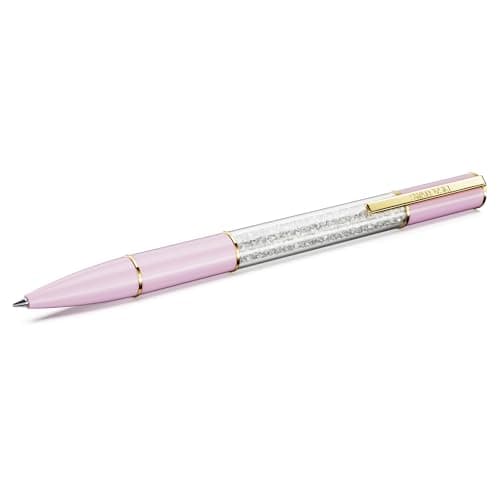 Image of Swarovski Crystalline Lustre Ballpoint Pen, Pink, Gold-Tone Plated