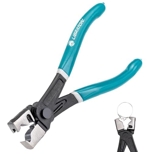 Image of LIBRATON CV Boot Clamp Pliers, Clic & Clic-R Hose Clamp Pliers, 7 Inches Heavy Duty Clamp Tool with Spring-Loaded for Quick Removal & Installation, Clic-R Collar Tool for Car Auto Maintenance