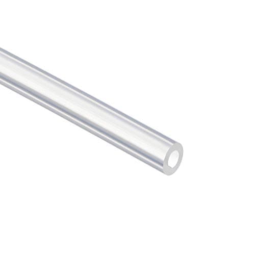 Image of sourcing map Silicone Tubing 2.4mm ID x 5.6mm OD 1m Flexible Silicone Rubber Tube Air Hose Clear