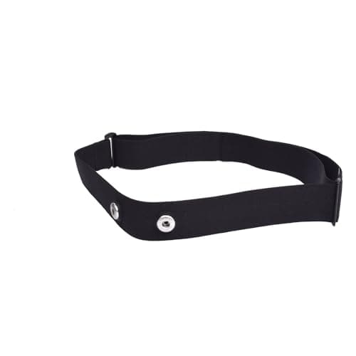 Image of chintell Heart Rate Monitor Chest Strap Replacement for H10 Polar H9 H7, Adjustable HRM Soft Replacement Chest Strap Compatible with Heart Rate Sensor (Black)