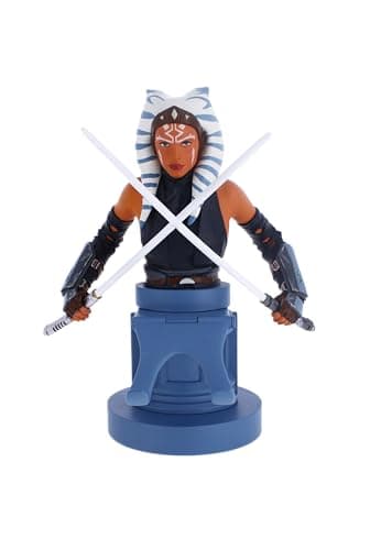 Image of Cableguys - Star Wars Ahsoka Tano Gaming Accessories Holder & Phone Holder for Most Controller (Xbox, Play Station, Nintendo Switch) & Phone