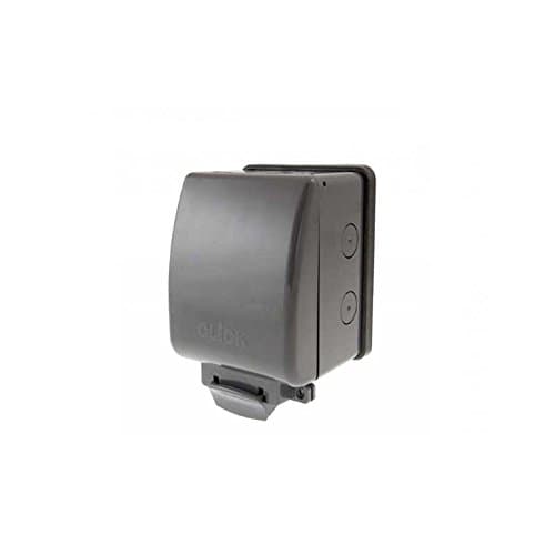 Image of Click AquIP 1 Gang Weatherproof Empty Socket Enclosure