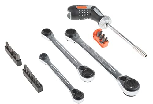 Image of Pistol Grip Ratcheting Screwdriver Set, 25 Piece