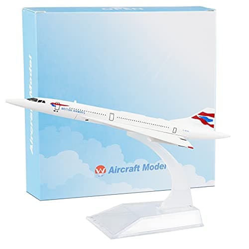 Image of Busyflies Diecast Concorde British Airways 16cm Alloy Plane Model for Collection