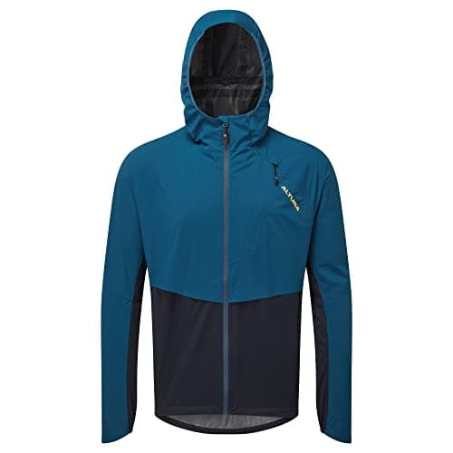 Image of Altura Mens Esker Waterproof Packable Mountain Bike Jacket - Blue/Navy - Large