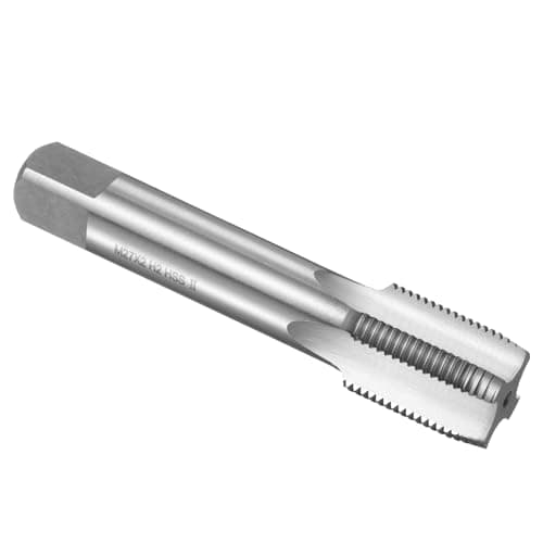 Image of sourcing map Hand Plug Tap M27 x 2 H2 Metric Thread Plug Style Taps Straight Flute Screw Tapping Threading Tool High Speed Steel HSS6542