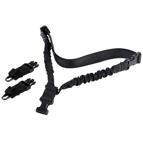 Image of ToopMount Camera strap Sling, Quick Release Monocular Shoulder strap, Length Adjustable Crossbody, Neck with Elastic Rope QD Buckles, Telescope Lanyard 44lbs Load Capacity