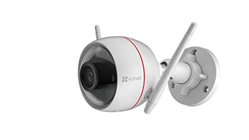 Image of EZVIZ C3W Super HD Outdoor Smart Security Cam, With Siren & Strobe Light, H.265, Colour Night Vision, Human Detection