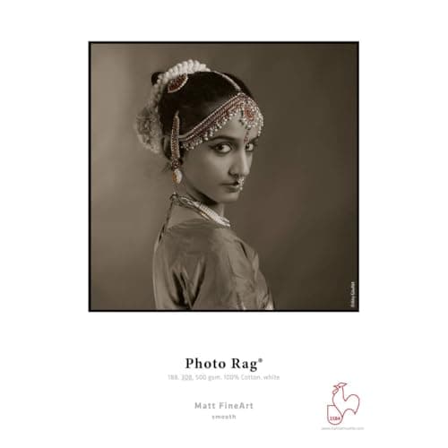 Image of Hahnemuhle Matte Photo Rag, 100% Rag, Smooth, Bright White Inkjet Paper, 19