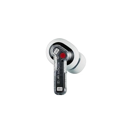 Image of Nothing Ear (2) - Wireless Headphones with ANC (Active Noise Cancelling), Hi-Res Audio Certification, Dual Connection, Powerful Custom 11.6 mm Driver - White