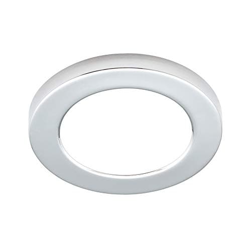 Image of LITECRAFT Darly Flush Ceiling or Wall Light Integrated LED - (12 Watt, Polished Chrome)