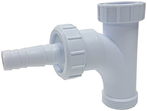 Image of Merriway BH02092 Waste Compression Trap Adaptor with Tee, 40mm, White
