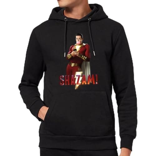 Image of Zavvi Official Shazam Bubble Gum Adults Hoodie - Black - XXL