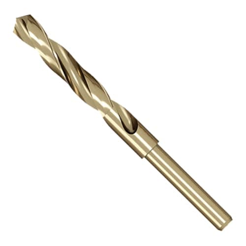 Image of Meccion HSS Cobalt Drill Bit 13.5mm Reduced Shank Twist Drill Bit for Metal, Stainless Steel, Aluminium, Wood, Plastic, Non-Ferrous Etc.