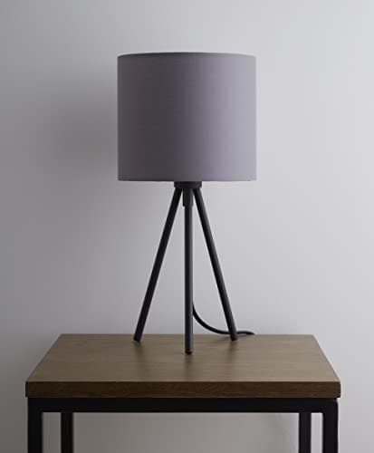 Image of Leena Grey Metal Tripod Table Lamp