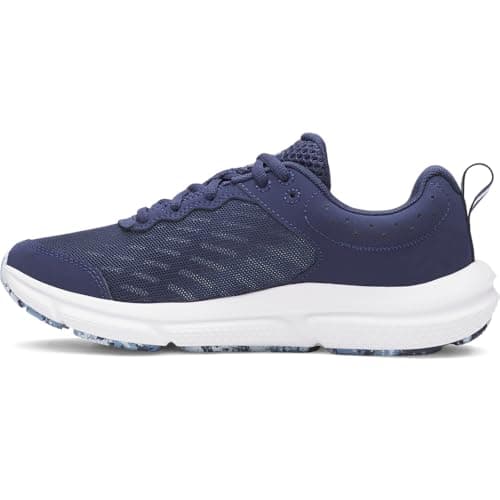 Image of Under Armour Women's Charged Assert 10, (403) Washed Navy/Blue Smoke/Metallic Blue Calm, 7 UK