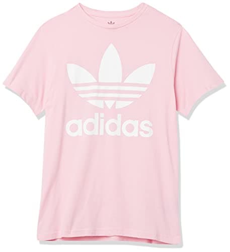 Image of adidas Originals Kids' Trefoil Tee, True Pink/White, X-Large