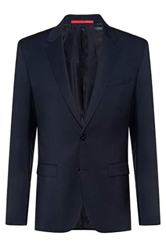 Image of HUGO MEN Men's Aldons Suit Jacket, Blue (Dark 401), 106