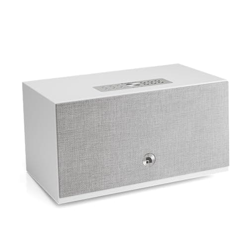 Image of Audio Pro C10 MkII W Wireless Multiroom Speaker 80 W Class-D Amplifier, AirPlay 2, Google Cast, Bluetooth 5.0, RCA Line-In, Subwoofer Out (White)