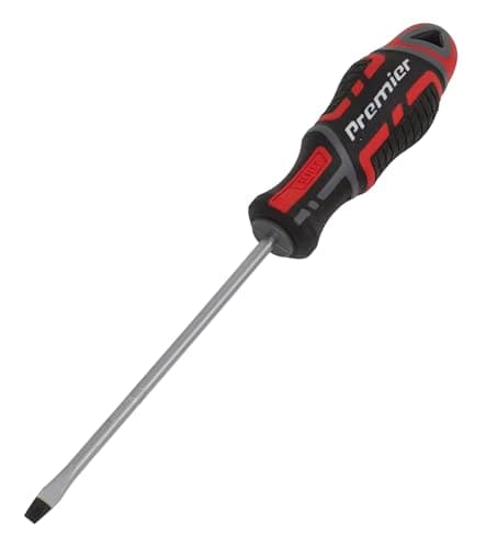 Image of Sealey 4 x 100mm GripMAX® Slotted Screwdriver AK4352