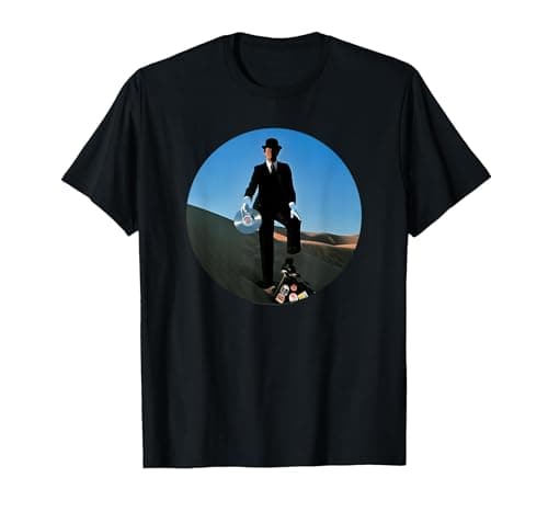 Image of Pink Floyd Invisible Man Wish You were Here 50th T-Shirt, Men, Black, XX-Large