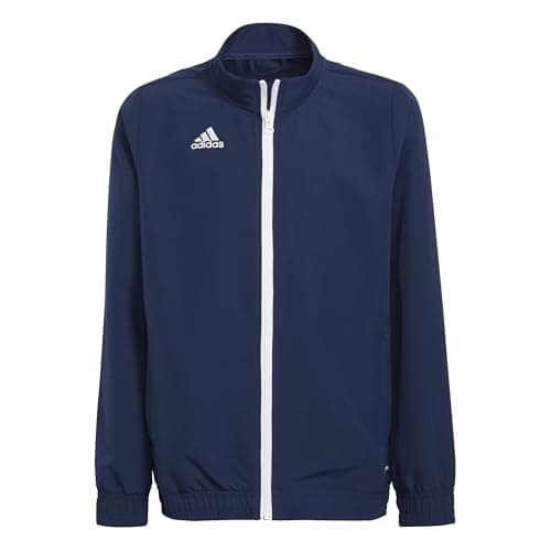 Image of adidas Unisex Kids Entrada 22 Presentation Jacket, team navy blue 2, 11-12 Years