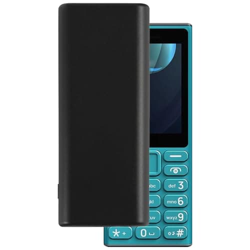 Image of OAGELIM Case Compatible with HMD 105 4G 2024 Case Shockproof TPU Soft Flexible Gel Protective Phone Cover with Anti-Scratch & Military-Grade Anti-Drop (Black)