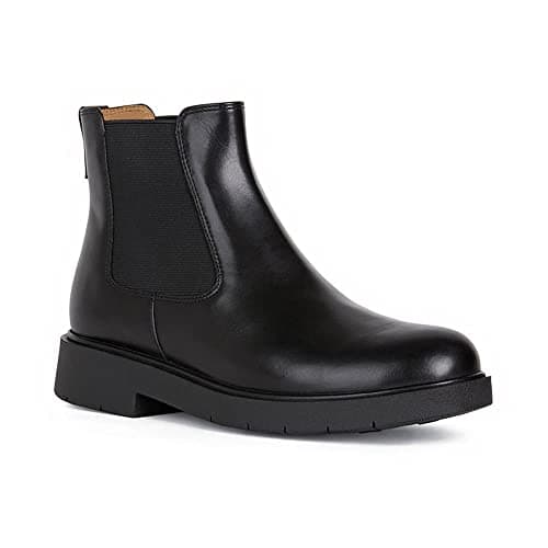 Image of Geox Womens D Spherica Ec1 C Ankle Boots, Black, 5.5 UK