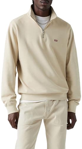 Image of Levi's Original Hm 1/4 Zip Fog