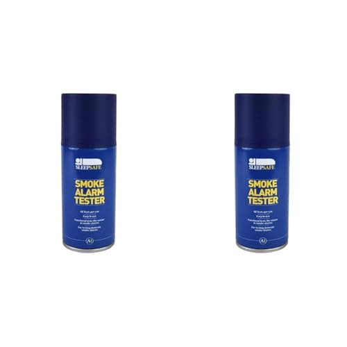 Image of Arctic Hayes PH043A SleepSafe Smoke Alarm Tester Spray 150 ml, Blue (Pack of 2)